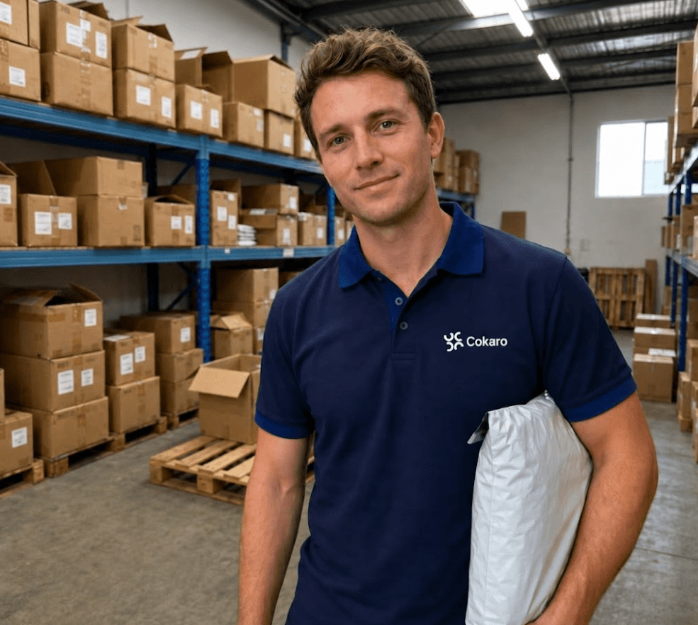 Tazoota delivery person
