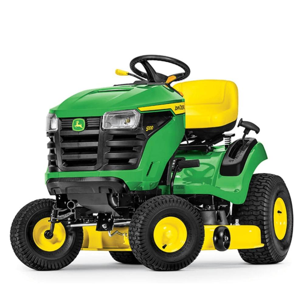 John Deere S120 Mower 42 in. 22 HP V-Twin Gas Hydrostatic Riding Lawn Mower - Image 1