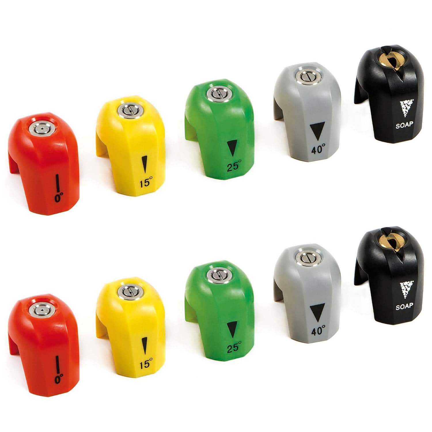 Sun Joe Quick-Connect Pressure Washer Spray Tips, 10-Piece - Image 1